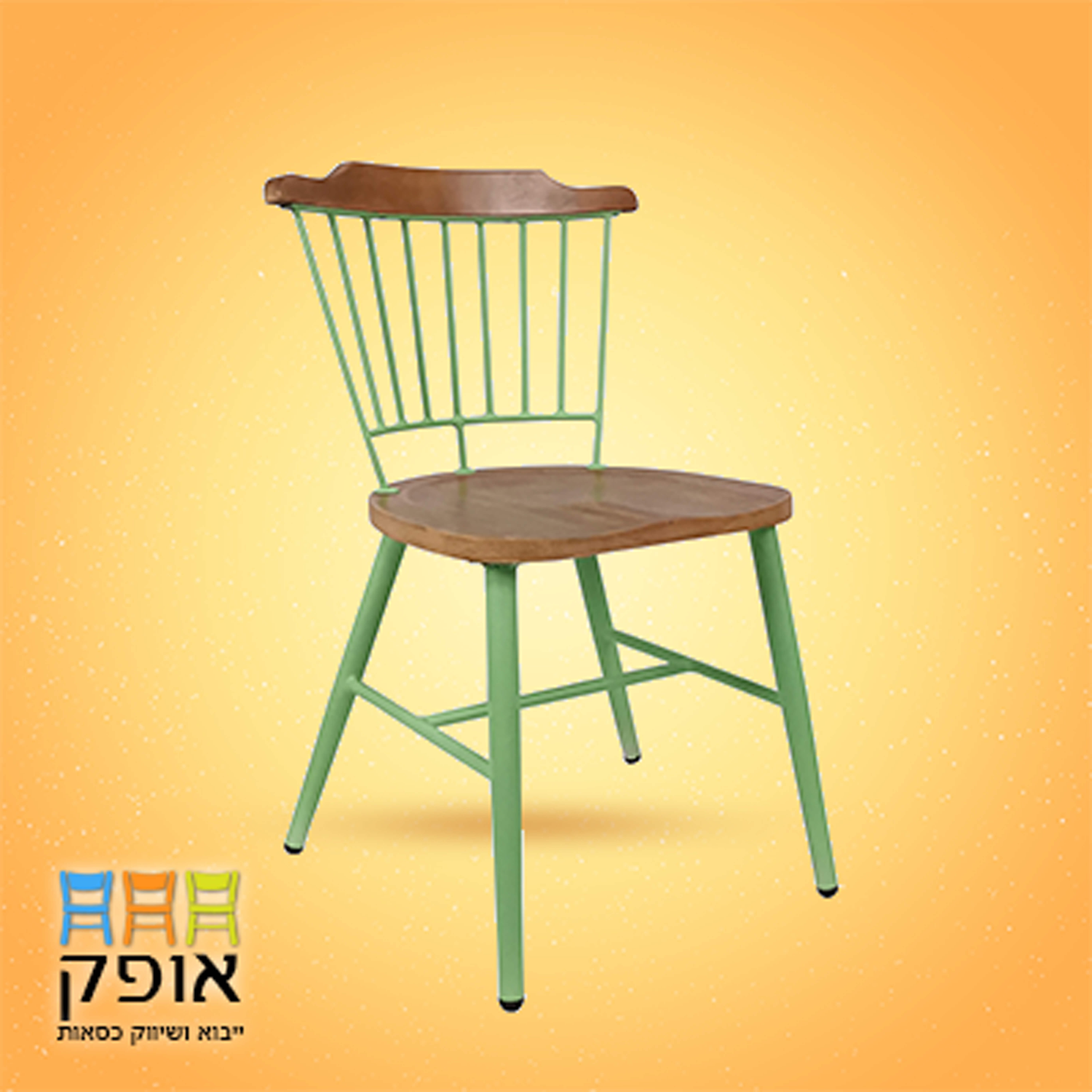 כסאות לאולמות - דגם מניפה ירוק