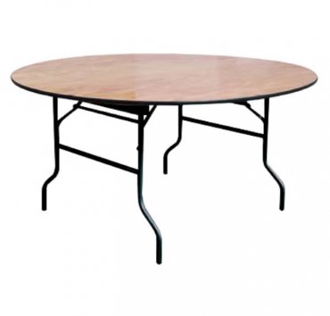 שולחן מתקפל לינדה עגול